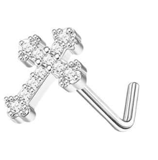 Croix avec strass