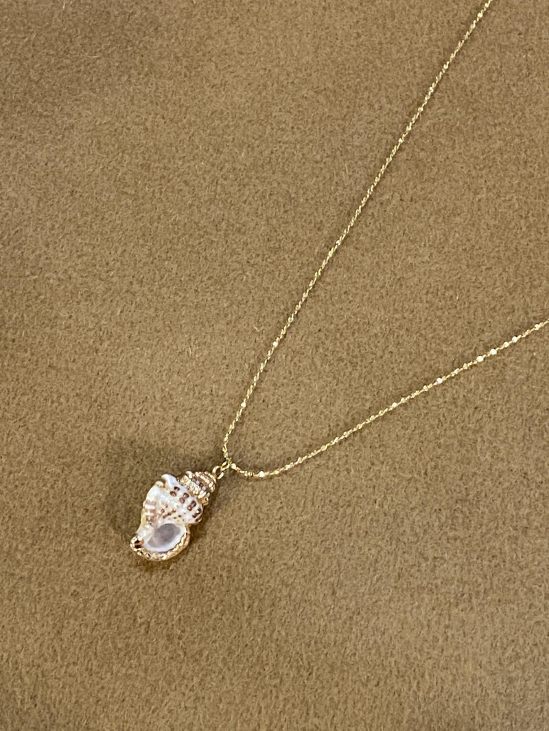 Collier pendentif coquillage