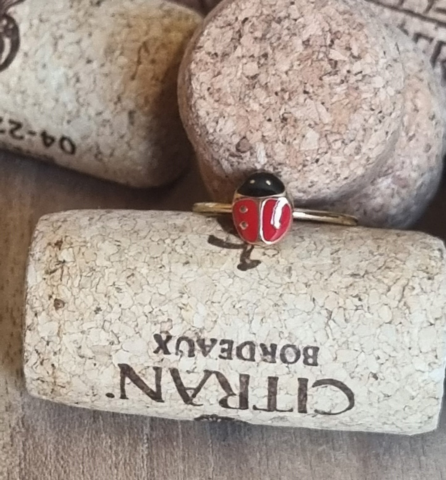 Bague Coccinelle