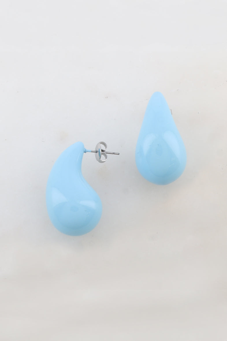 Boucles puces - en forme de goutte