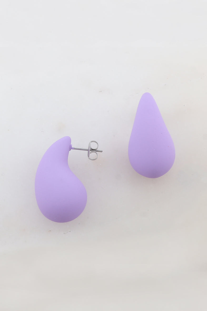 Boucles puces - en forme de goutte