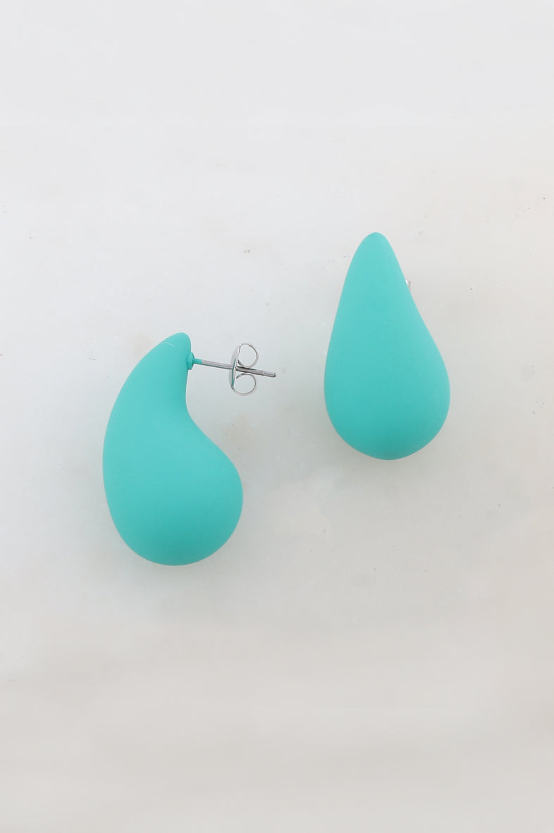 Boucles puces - en forme de goutte