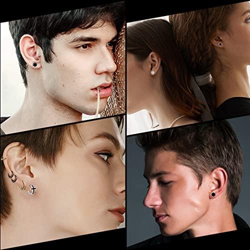 Boucles d'oreilles mixtes