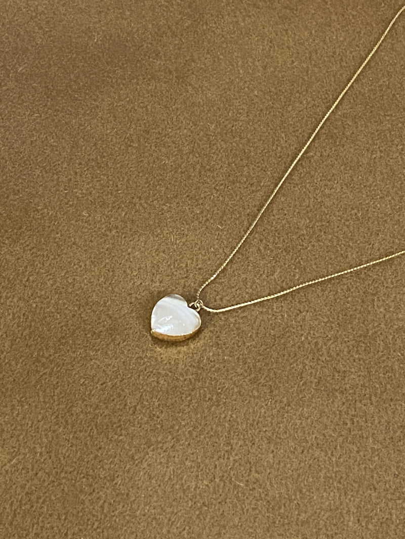 Collier pendentif cœur 1