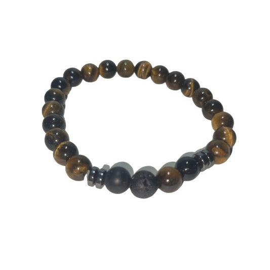 Bracelet chakra œil du tigre