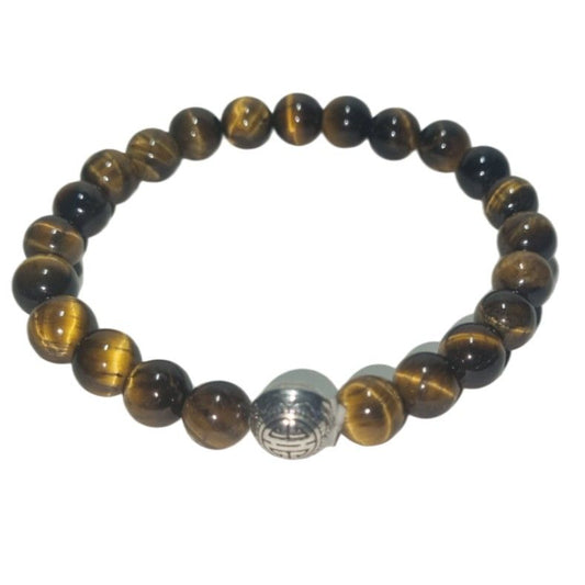 Bracelet Chakra œil du tigre