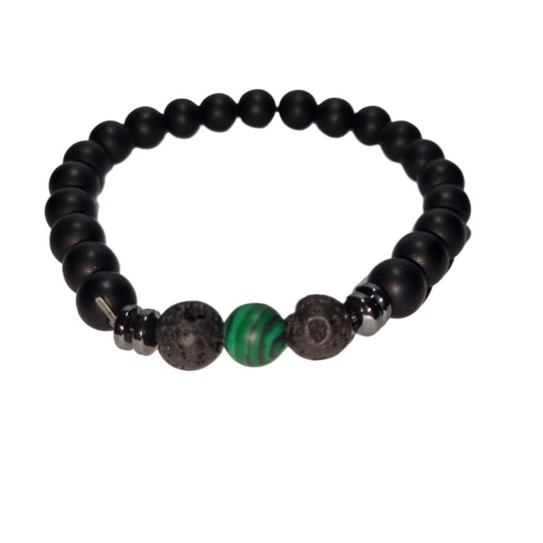 Bracelet Chakra perles noir