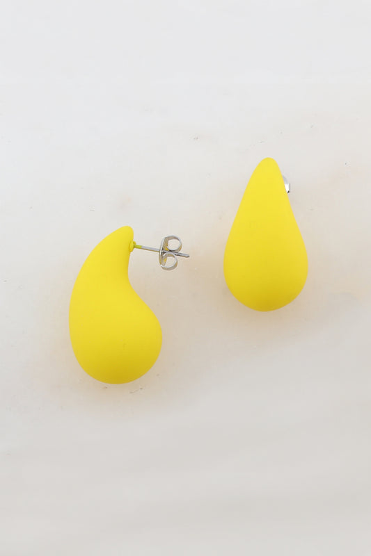 Boucles puces - en forme de goutte